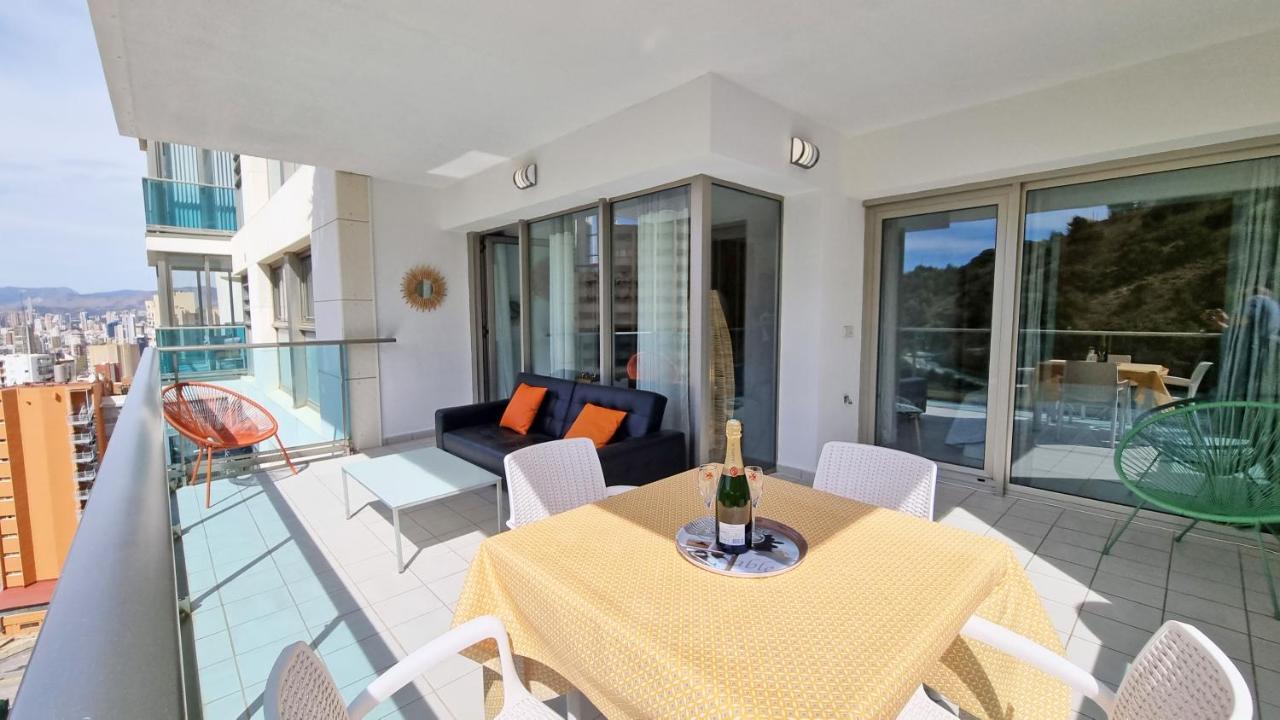 Skyline 6 Private Balcony, Sunny All Year Round, With Nice Views Benidorm Luaran gambar